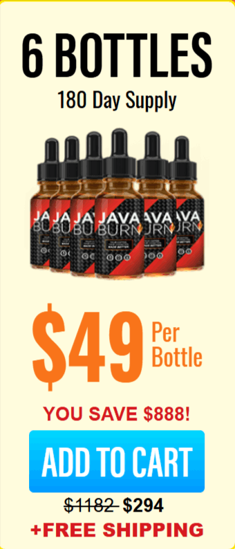 JAva Burn 6 bottle price